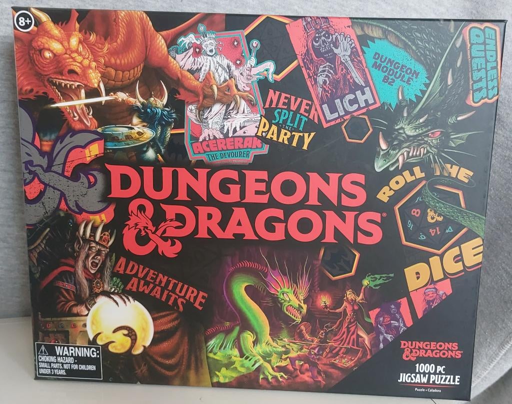 Dungeons and dragons puzzel, Ophalen of Verzenden, Nieuw