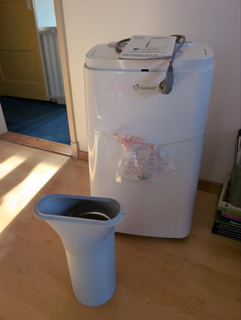 Nette Diamant Mobiele Airco - Zo goed als nieuw!, Witgoed en Apparatuur, Airco's, Ophalen, Timer, 3 snelheden of meer, Zo goed als nieuw