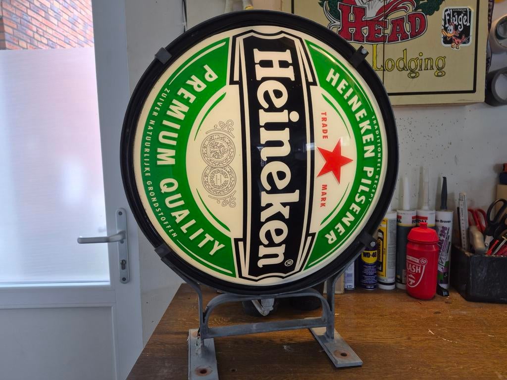 Heineken uithangbord 50 cm, Witgoed en Apparatuur, Thuistaps, Ophalen of Verzenden, Overige merken