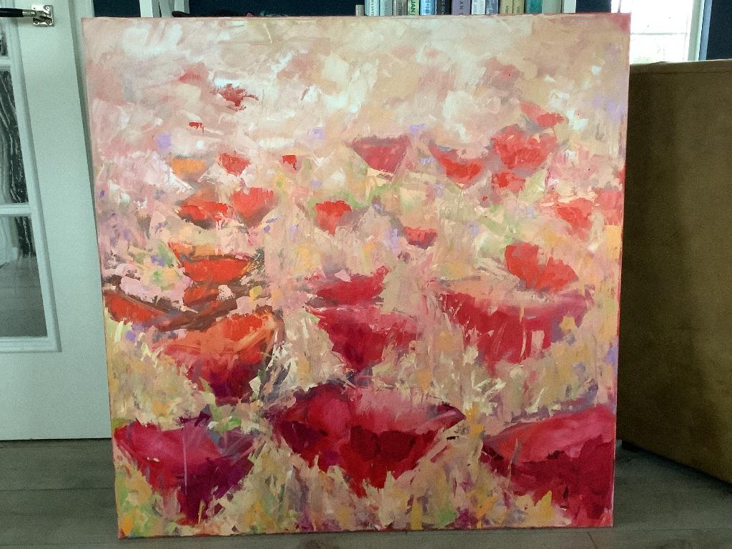 Schilderij Gerard Schuil, Antiek en Kunst, Ophalen