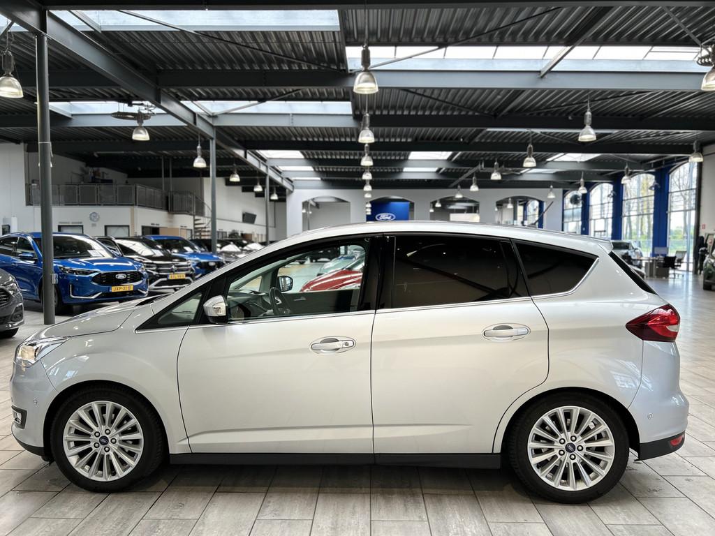 Ford C-MAX Ecoboost 125pk Titanium | Dealer onderhouden | Tr, Auto's, Ford, Gebruikt, Origineel Nederlands, Handgeschakeld, 3 cilinders