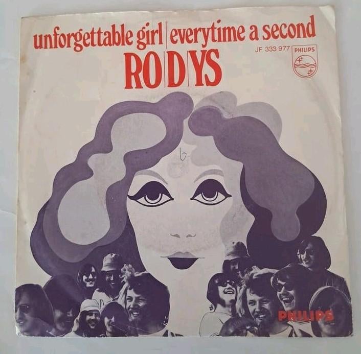 Unieke NEDERBEAT single van The Rodys., Ophalen of Verzenden, Gebruikt, Pop