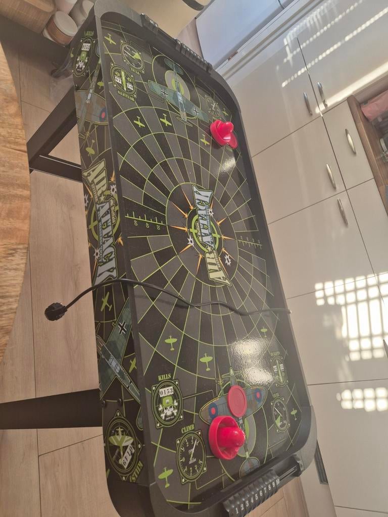 Airhockey tafel - Air Attack editie, Ophalen of Verzenden, Gebruikt, Jongen of Meisje