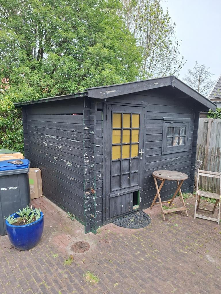 Houten schuurtje - op te halen!, Ophalen, Gebruikt, Hout, Overige typen