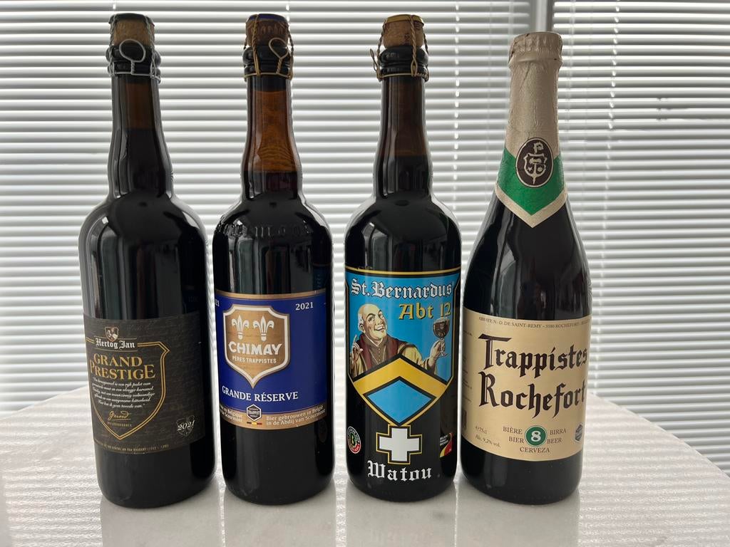 Proefpakket geweldig bewaarbier 2021 vier flessen van 0,75 L, Ophalen, Nieuw, Flesje(s), Overige merken