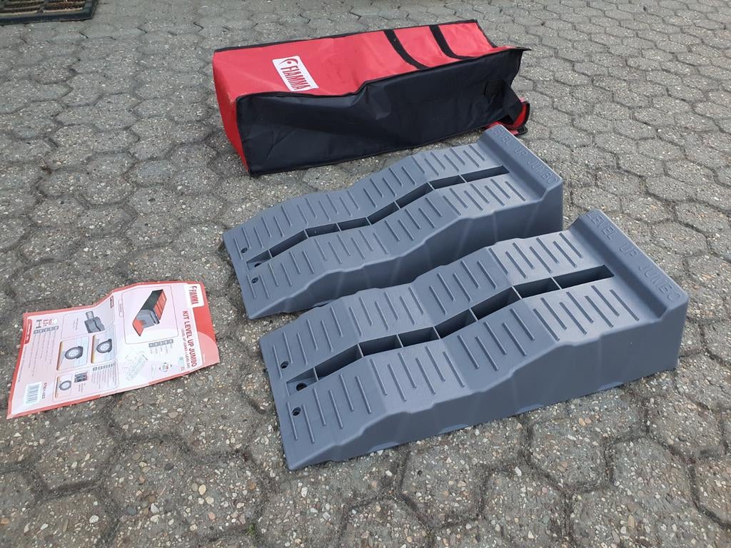 Fiamma caravan oprijblokken - Level Up Jumbo (ongebruikt), Ophalen