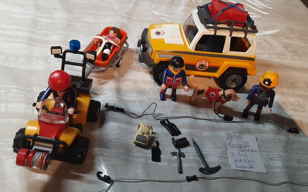 9128 alpenredding terreinwagen  en quad, Ophalen of Verzenden, Zo goed als nieuw, Complete set