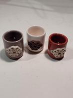 geglazuurd bloempotje met ornament hoogte 2,3 cm / Fennicole, Ophalen, Nieuw, Gebruiksvoorwerp