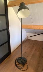 IKEA HEKTAR staande lamp, donkergrijs met extra lang snoer, Ophalen, Zo goed als nieuw, Metaal, 150 tot 200 cm