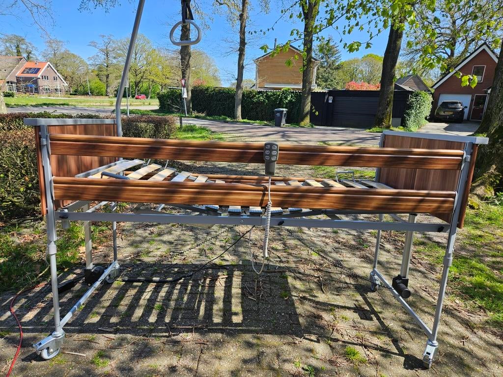 Hoog laag bed, Ophalen, Gebruikt, 90 cm, Eenpersoons