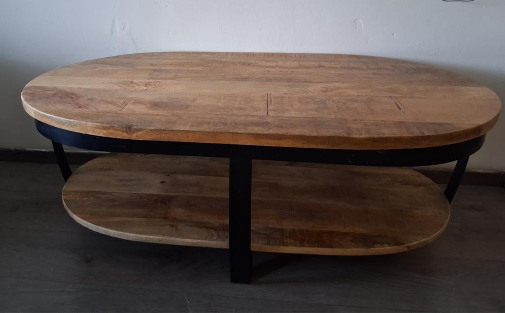 Mango houd salontafel, Ophalen, Overige materialen, 50 tot 75 cm, Nieuw