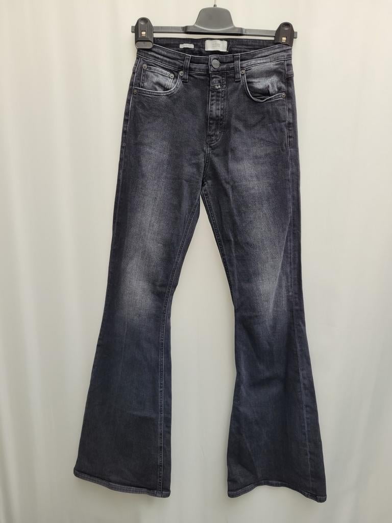 Closed jeans flare/flair broek grijs maat 36/S, Closed, Ophalen of Verzenden, Zo goed als nieuw, W28 - W29 (confectie 36)