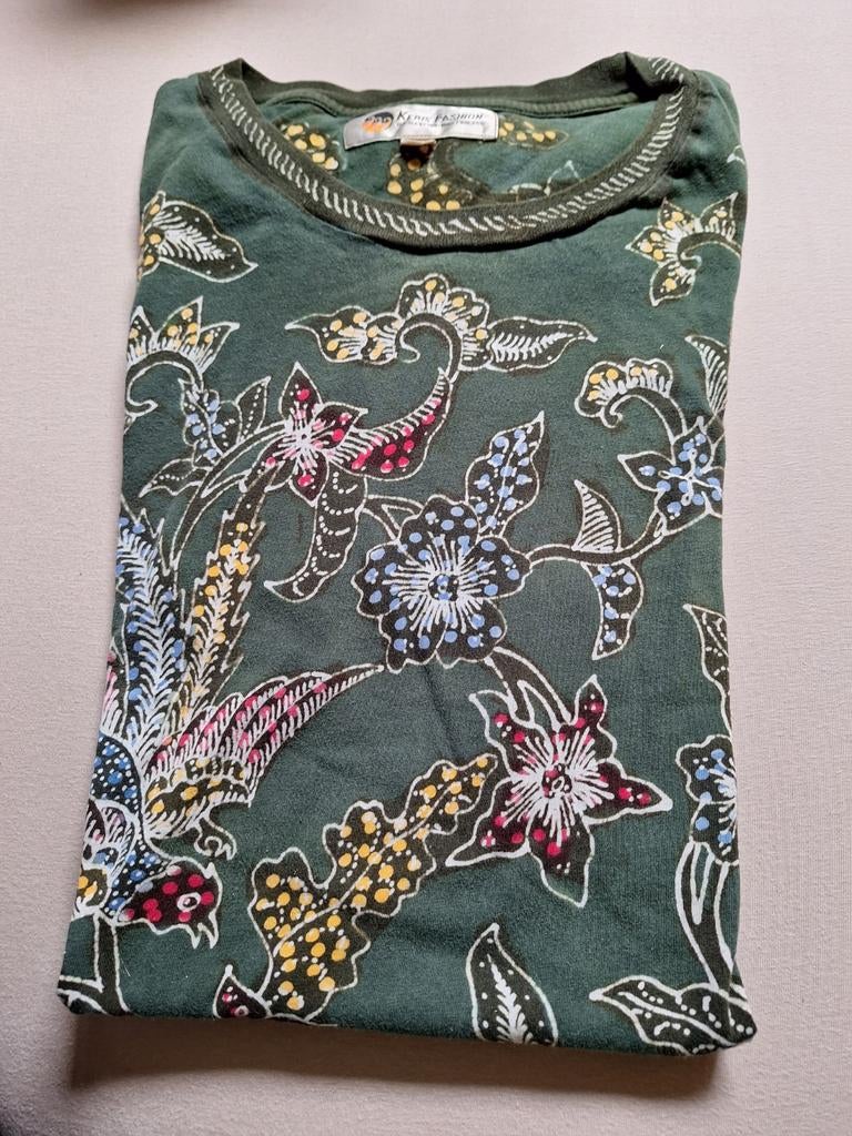 Keris Fashion T-shirt met Batik Print - Maat 2XL, Keris Fashion, Overige maten, Ophalen of Verzenden, Gedragen