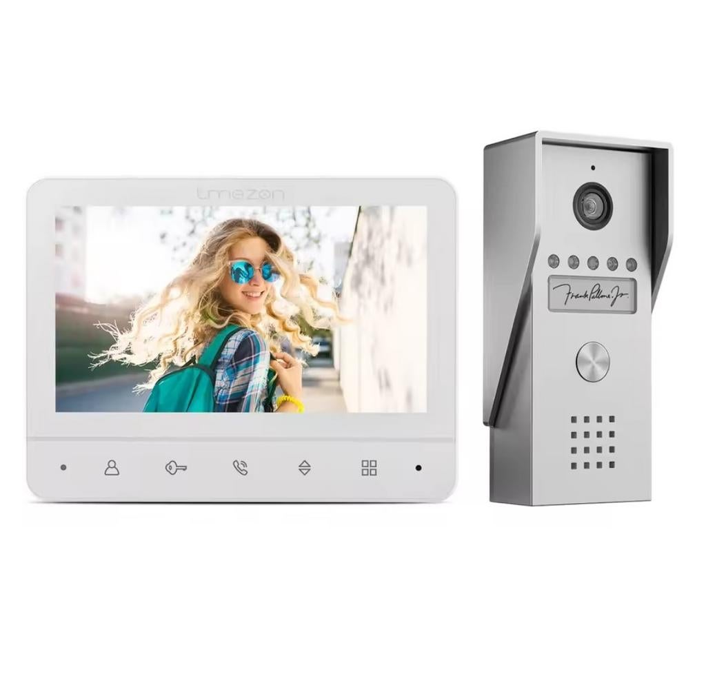 Intercom met deurbel NIEUW 4-draads, Huis en Inrichting, Deurbellen, Ophalen of Verzenden