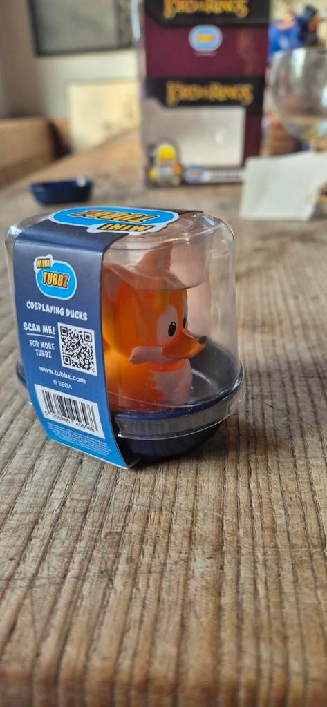 Mini Tubbz Sonic the Hedgehog Miles "Tails" Prower Eend, Ophalen of Verzenden, Nieuw