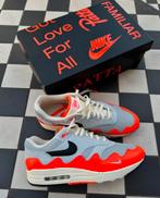 Nike x Patta Air Max 1 'Rush Maroon' Maat 43 Nieuw, Kleding | Heren, Schoenen, Ophalen of Verzenden, Nieuw, Overige kleuren, Sneakers of Gympen