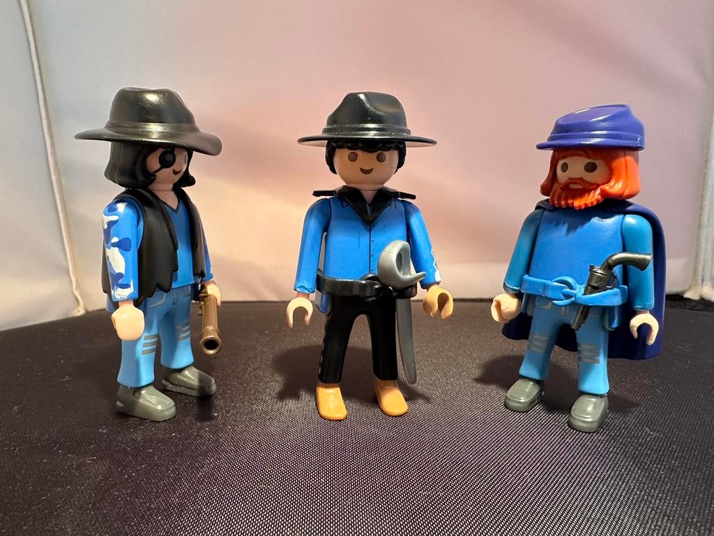 3 noordelijken soldaten playmobil, Ophalen of Verzenden, Zo goed als nieuw