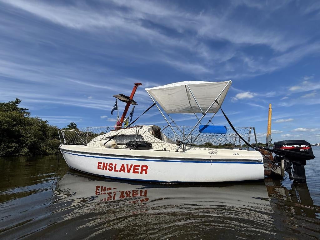 Motorboot te koop, Ophalen, Gebruikt, Minder dan 10 pk, 6 tot 9 meter