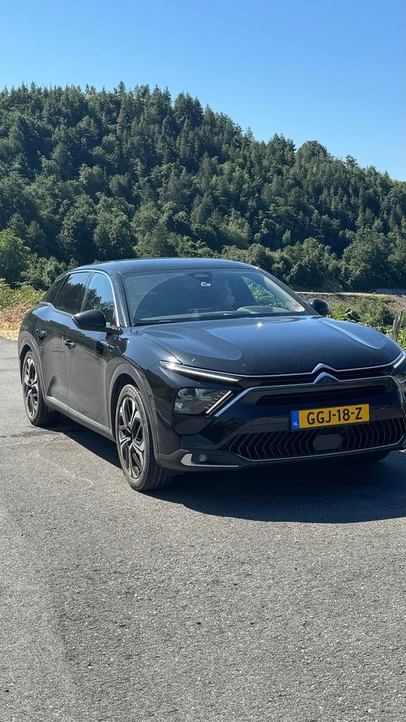 Citroën C5X 1.6 Plug-in Hybrid 225pk E-eat8 2022 Zwart, Auto's, 1350 kg, Zwart, 4 cilinders, Startonderbreker