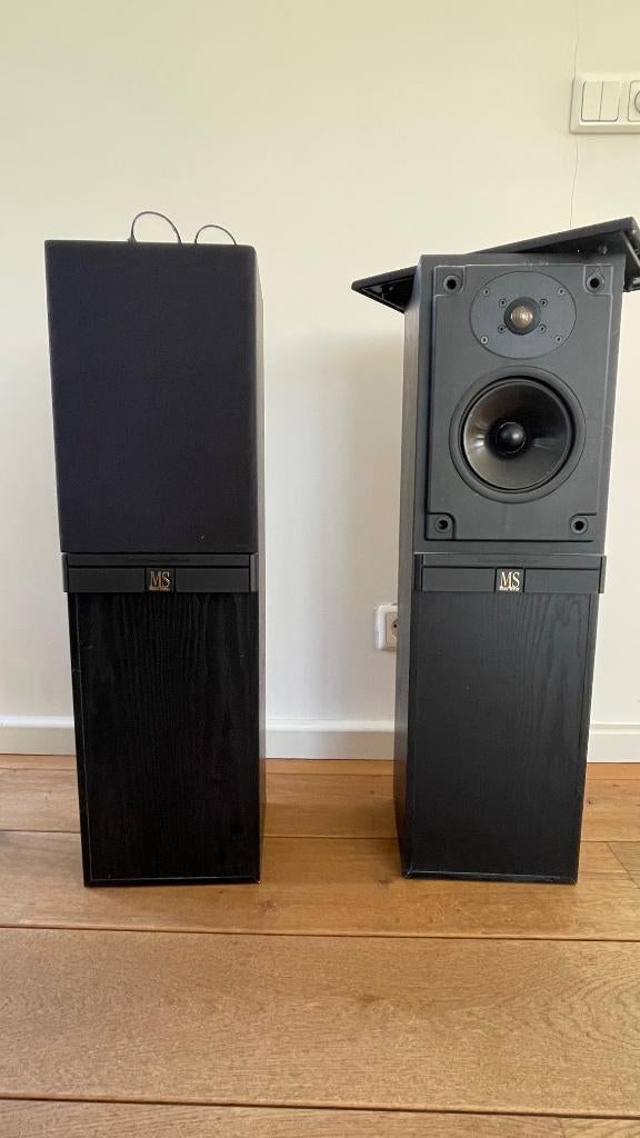Luidsprekerset MS 25i, Gebruikt, 60 tot 120 watt, Front, Rear of Stereo speakers, Ophalen