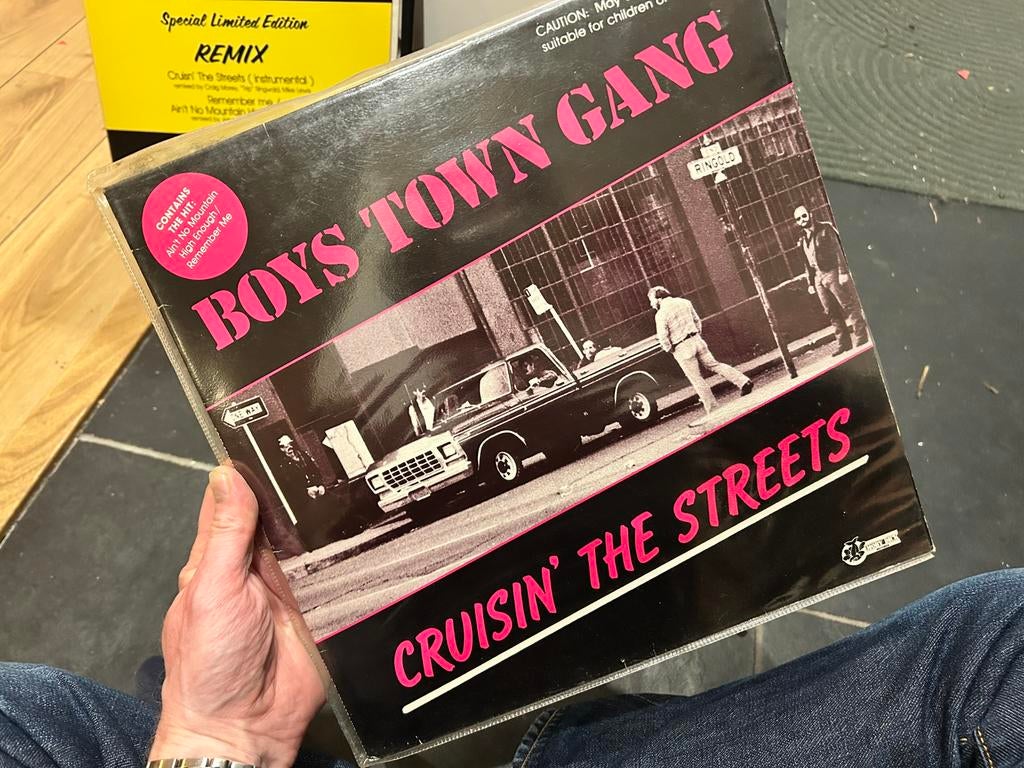 Boys Town Gang Cruisin' The Streets NL WEA 58.379, Gebruikt, 1980 - 1989, Ophalen of Verzenden, Disco