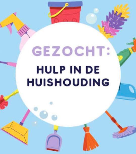 Hulp in huis gezocht!, Vacatures, Vacatures | Schoonmaak en Facilitaire diensten, Overige niveaus, Overige vormen, Overige uren