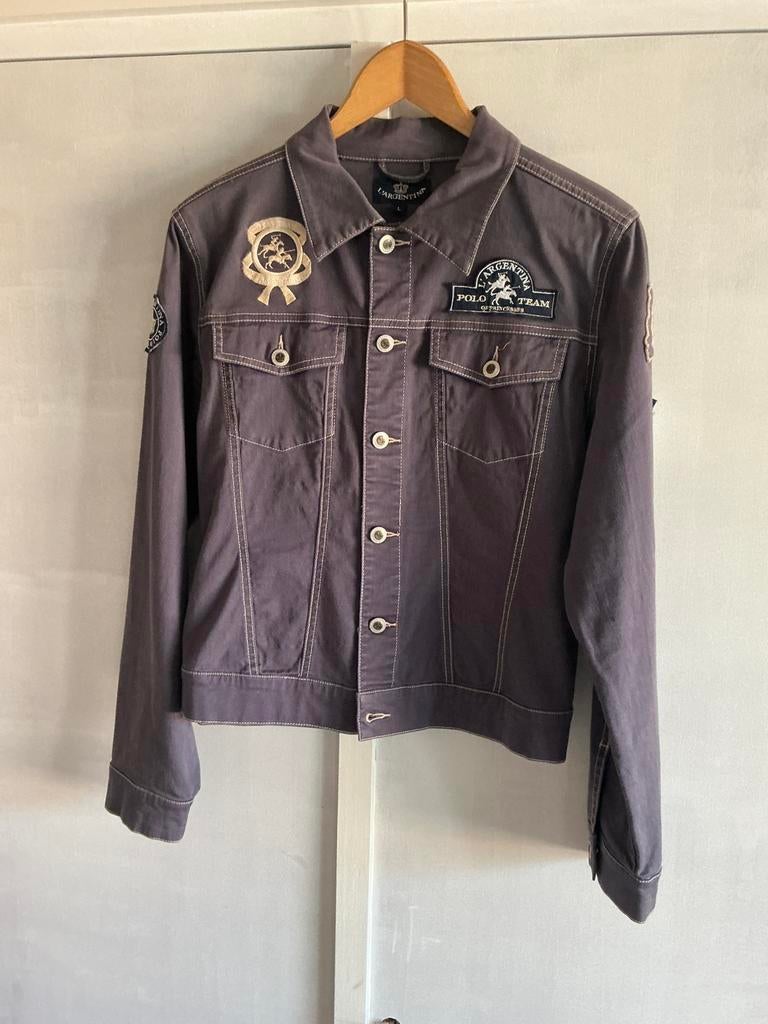 L’Argentina damesjack - maat L, Blauw, Maat 42/44 (L), Ophalen of Verzenden, Jasje