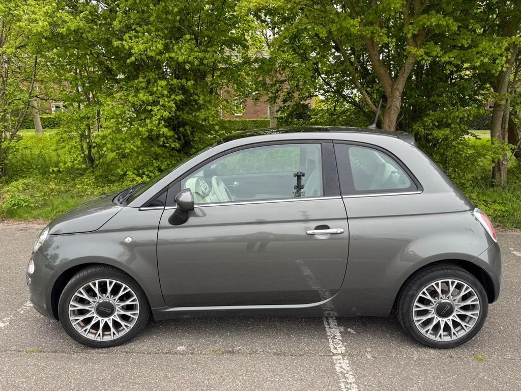 Fiat 500 0.8 Dualogic C 2014 Grijs, Auto's, Fiat, Particulier, Benzine, A, Hatchback, Automaat, Origineel Nederlands, Zilver of Grijs