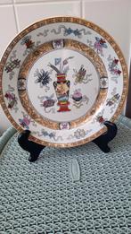 Japans porseleinen bord met Satsuma vaas decor, Ophalen of Verzenden