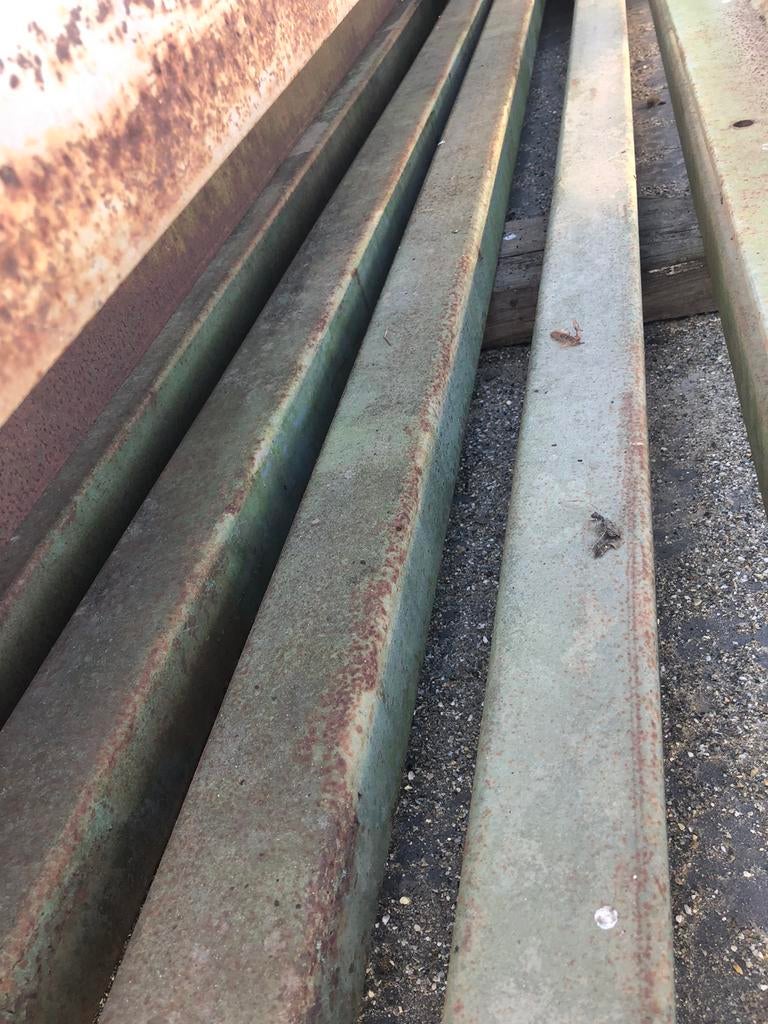 Kokers 100/100/3 en 80/80/3, Ophalen, Zo goed als nieuw