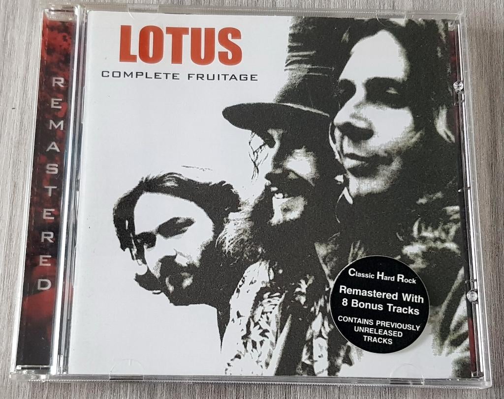 Lotus - Complete Fruitage, Rem. [Hardrock, Ophalen of Verzenden, Zo goed als nieuw