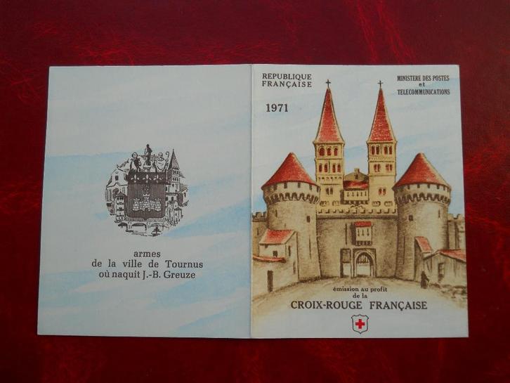 Frankrijk 1971 Carnets Croix-Rouge Yv.2020 postfris, Postzegels en Munten, Postzegels | Europa | Frankrijk, Postfris, Ophalen of Verzenden