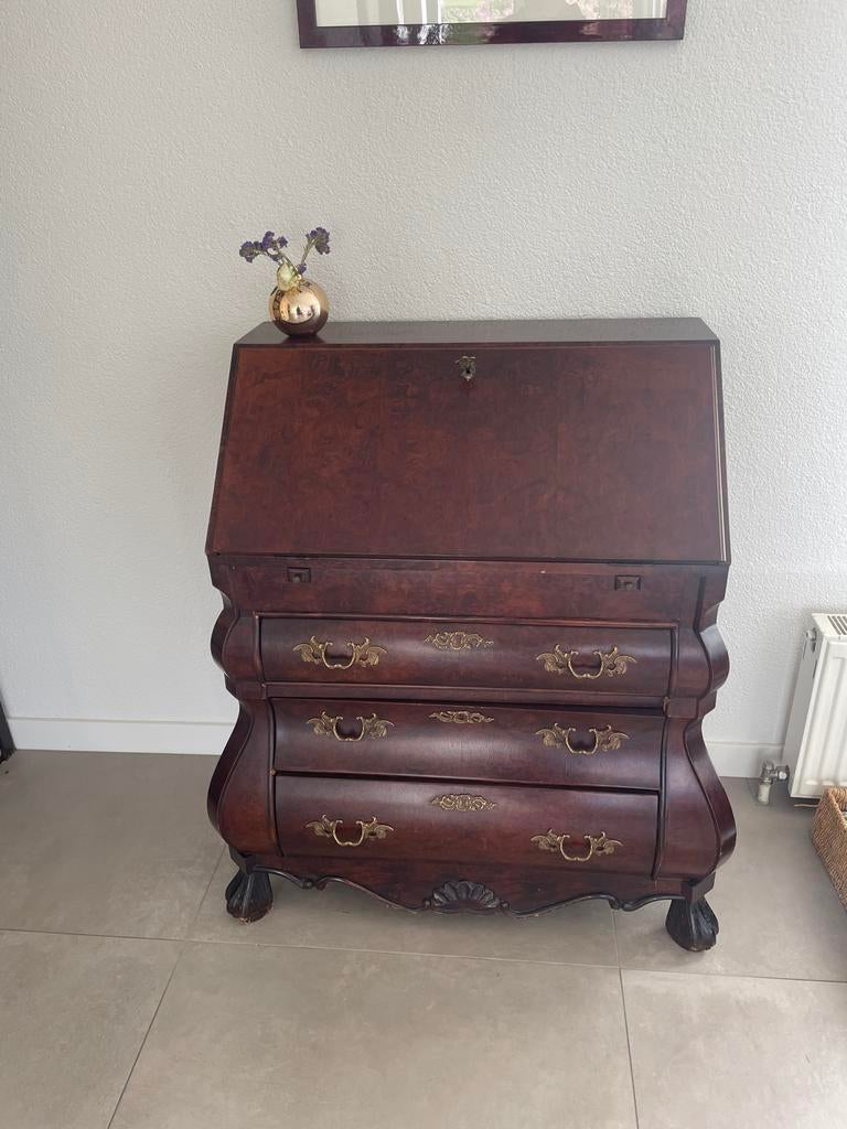 Antiek Secretaire - Klassiek en Functioneel, Ophalen, Gebruikt