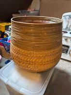 Prachtige rotan planten pot, Overige materialen, Rond, Binnen, Zo goed als nieuw