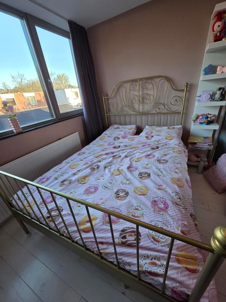 Super leuk bed 140x200, Ophalen, Wit, 140 cm, Zo goed als nieuw