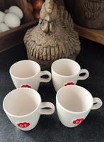 4 Douwe Egberts kopjes Royal Raja, Huis en Inrichting, Ophalen of Verzenden, Porselein, Overige stijlen, Kop(pen) en/of Schotel(s)