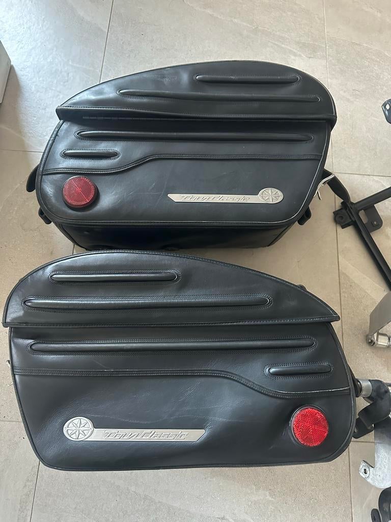 Originele Yamaha XVZ 1300 Royal Star Zadeltassen met Beugels, Motoren, Ophalen of Verzenden, Gebruikt