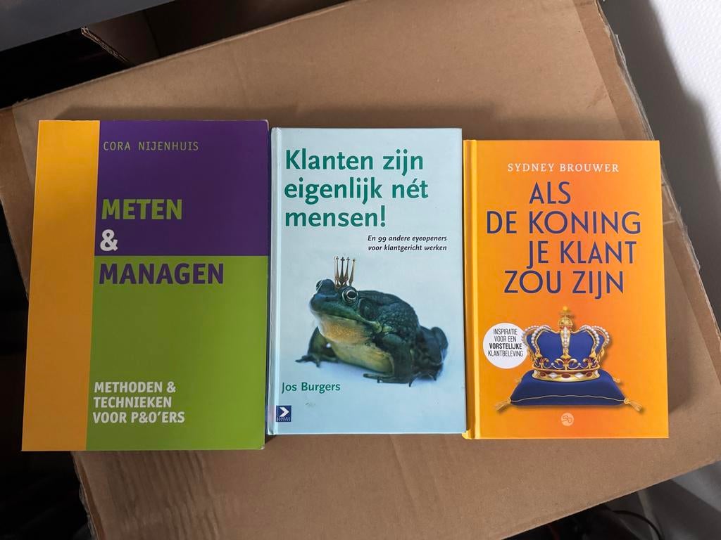 Boeken over management en klantgericht werken, Ophalen of Verzenden, Gelezen, Economie en Marketing