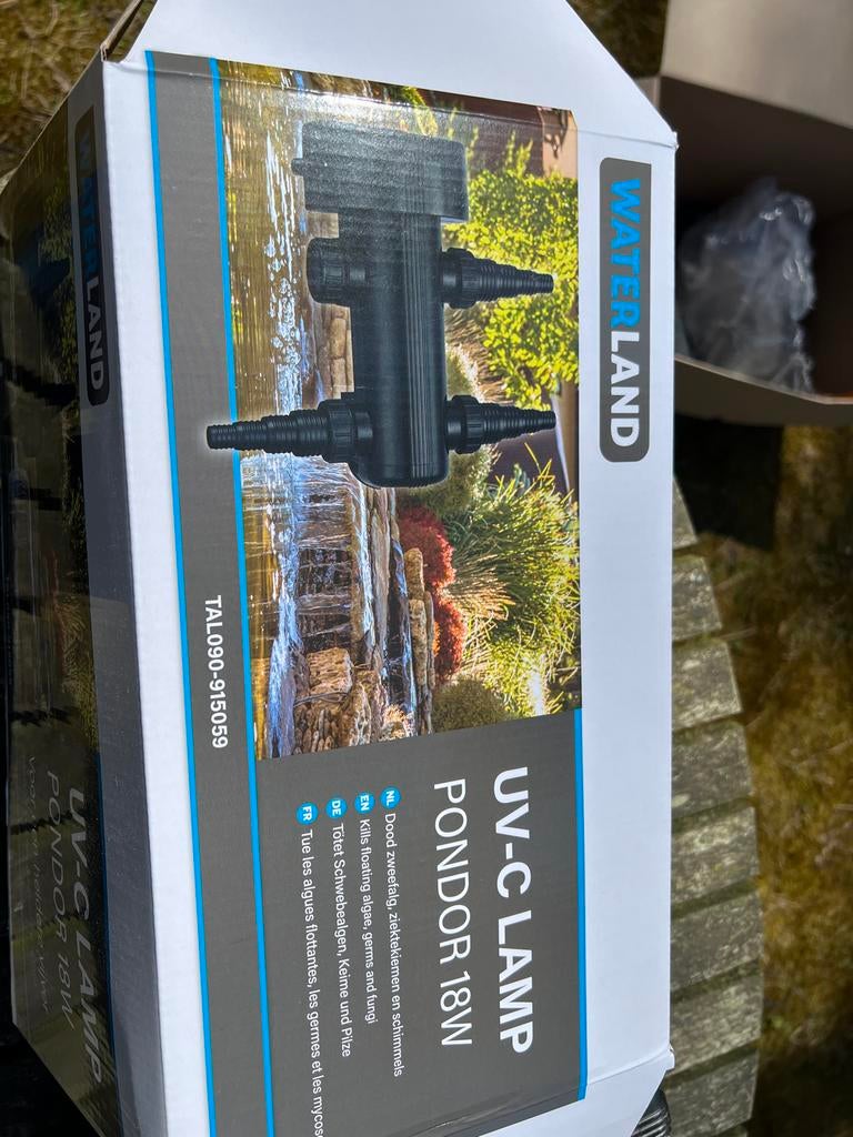 Waterland UV-C Lamp Pondor 18W Vijverfilter, Tuin en Terras, Ophalen of Verzenden, Zo goed als nieuw, Vijverfilter