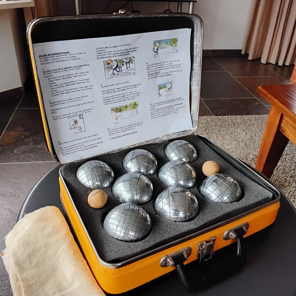 Vintage jeu de boules / petanque, Sport en Fitness, Bowlen, Ophalen of Verzenden, Bal