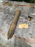 GERESERVEERD. 250 houten paaltjes met,, Ophalen, Gebruikt, Minder dan 180 cm, Palen