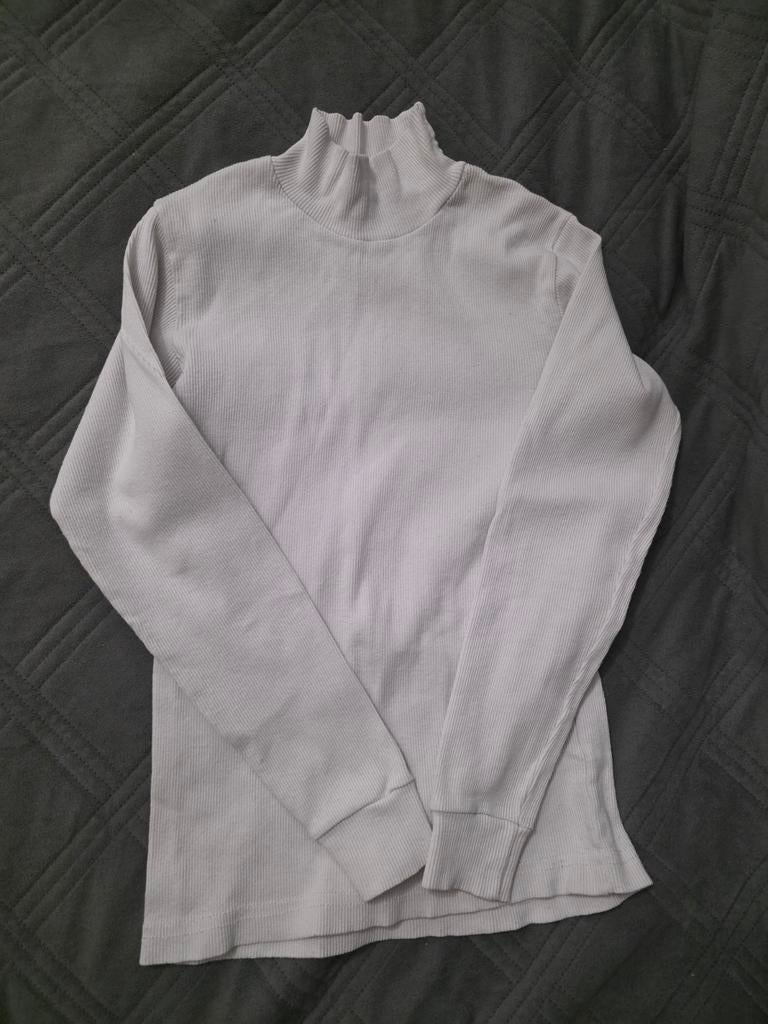 Nette witte trui met lange mouwen, maat 140-150 cm, Kinderen en Baby's, Kinderkleding | Maat 140, Ophalen of Verzenden, Gebruikt
