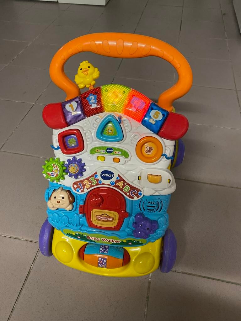 VTech Baby Walker 2-in-1 Loopwagen en Activiteitenpaneel, Kinderen en Baby's, Speelgoed | Vtech, Ophalen, Gebruikt, 6 maanden tot 2 jaar