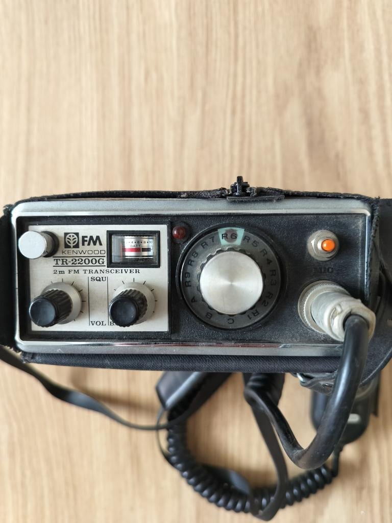 Kenwood TR-2200G transceiver, Telecommunicatie, Zenders en Ontvangers, Gebruikt, Ophalen of Verzenden