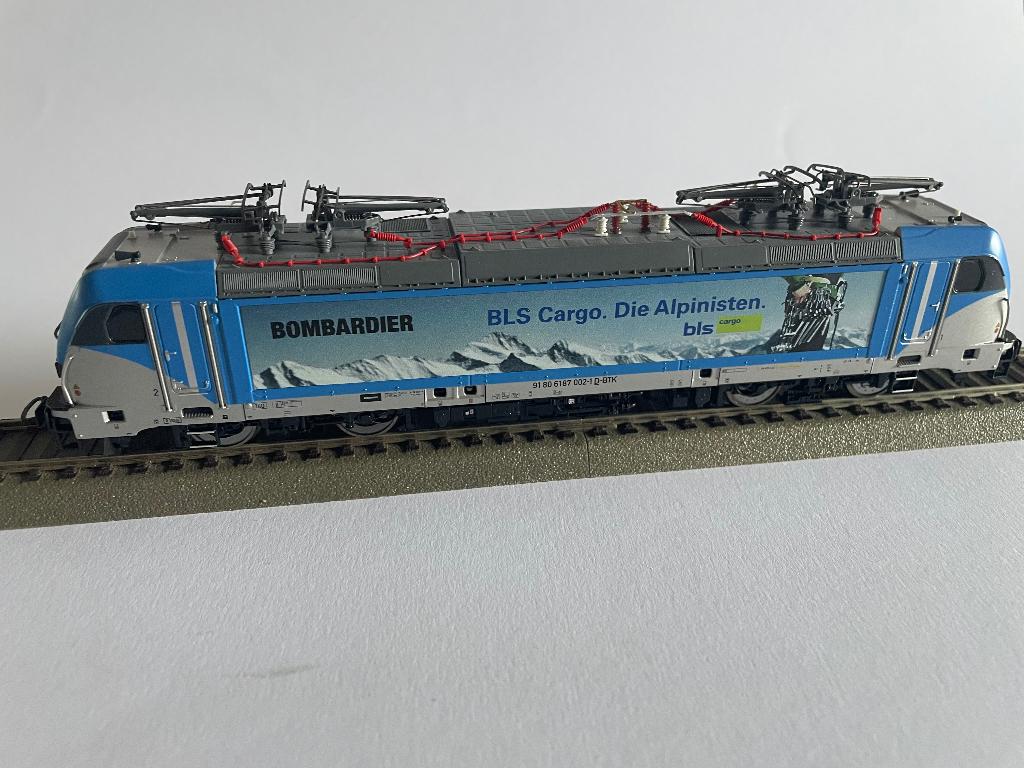 Piko 51562 BR187 Railpool/BLS 187 002-1, Zo goed als nieuw, Analoog, Gelijkstroom, Locomotief