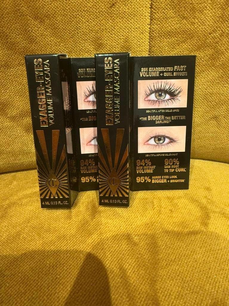 Charlotte Tilbury Exaggereyes mascara, Sieraden, Tassen en Uiterlijk, Uiterlijk | Cosmetica en Make-up, Ophalen of Verzenden, Nieuw