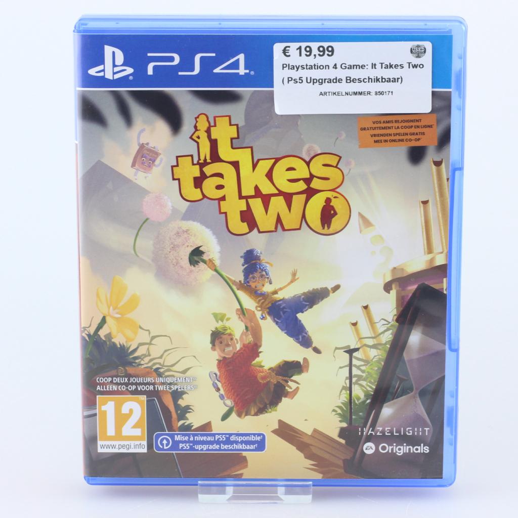Playstation 4 Game: It Takes Two ( Ps5 Upgrade Beschikbaar), Playstation, Zo goed als nieuw, Support@playstation.com, 2207 Bridgepointe Parkway
San Mateo, CA 94404
United States