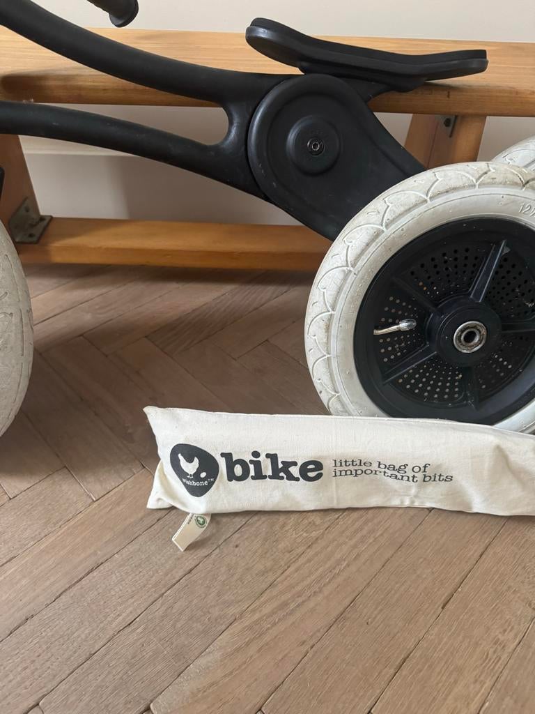 Wishbone Bike 2-in-1 Loopfiets Driewieler - Zwart, Ophalen, Gebruikt, Loopfiets