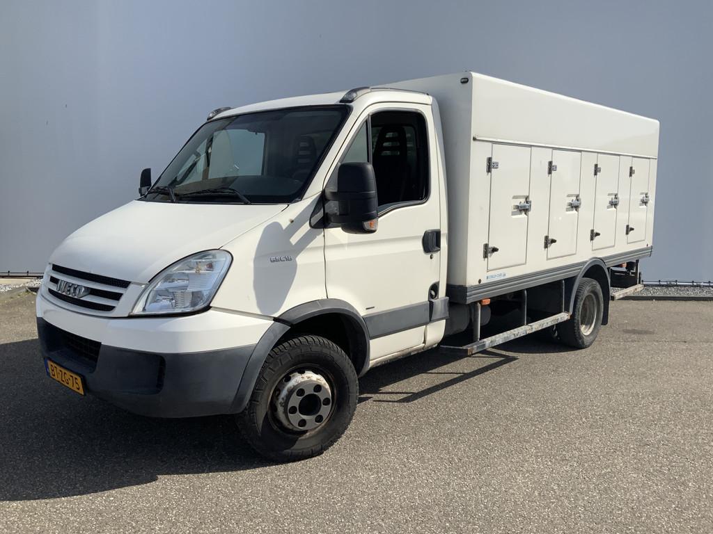 Iveco 65C18 EURO 4 (Stuur pomp Defect) Koel vries Auto _40 g, Auto's, Stof, Iveco, Wit, Origineel Nederlands