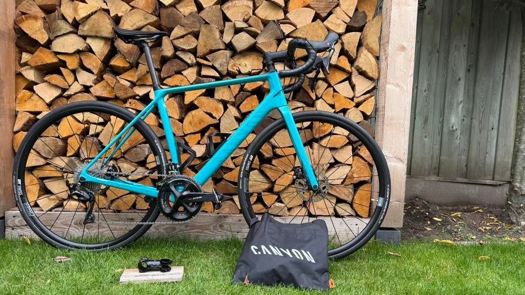 Canyon Endurace CF SL 7.0 carbon maat M racefiets, Fietsen en Brommers, Fietsen | Racefietsen, Ophalen, Zo goed als nieuw